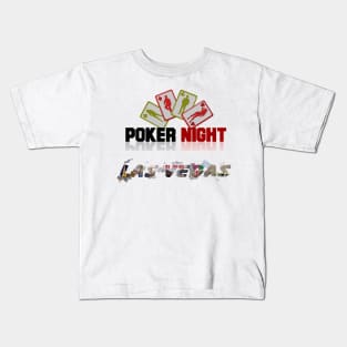 poker night in las vegas Kids T-Shirt